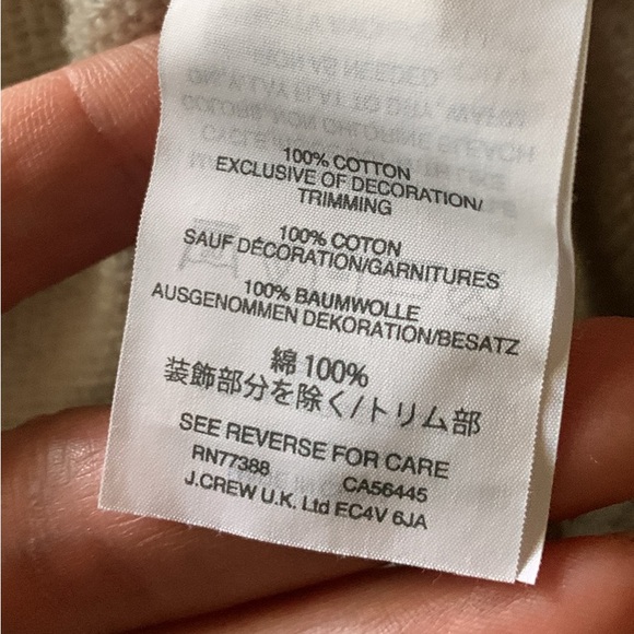 Small Embroidered Sweatshirt JCrew - Picture 4 of 6